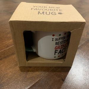 Grinch Face Mug NEW